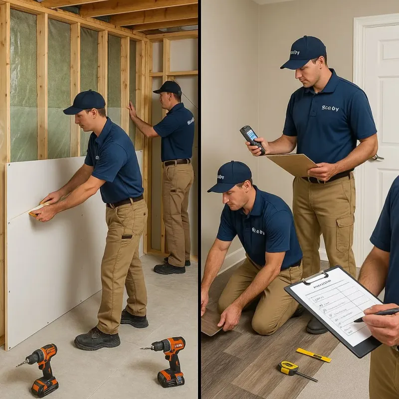 Repairs and Reconstruction process in Hughesville, MD