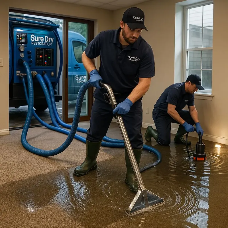Water Extraction and Removal process in Hughesville, MD